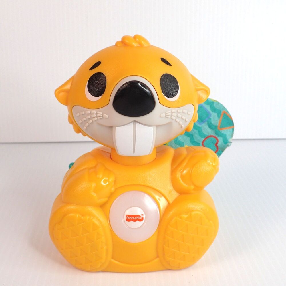 Fisher Price Linkimals Beaver Musical Learning Toy 6"